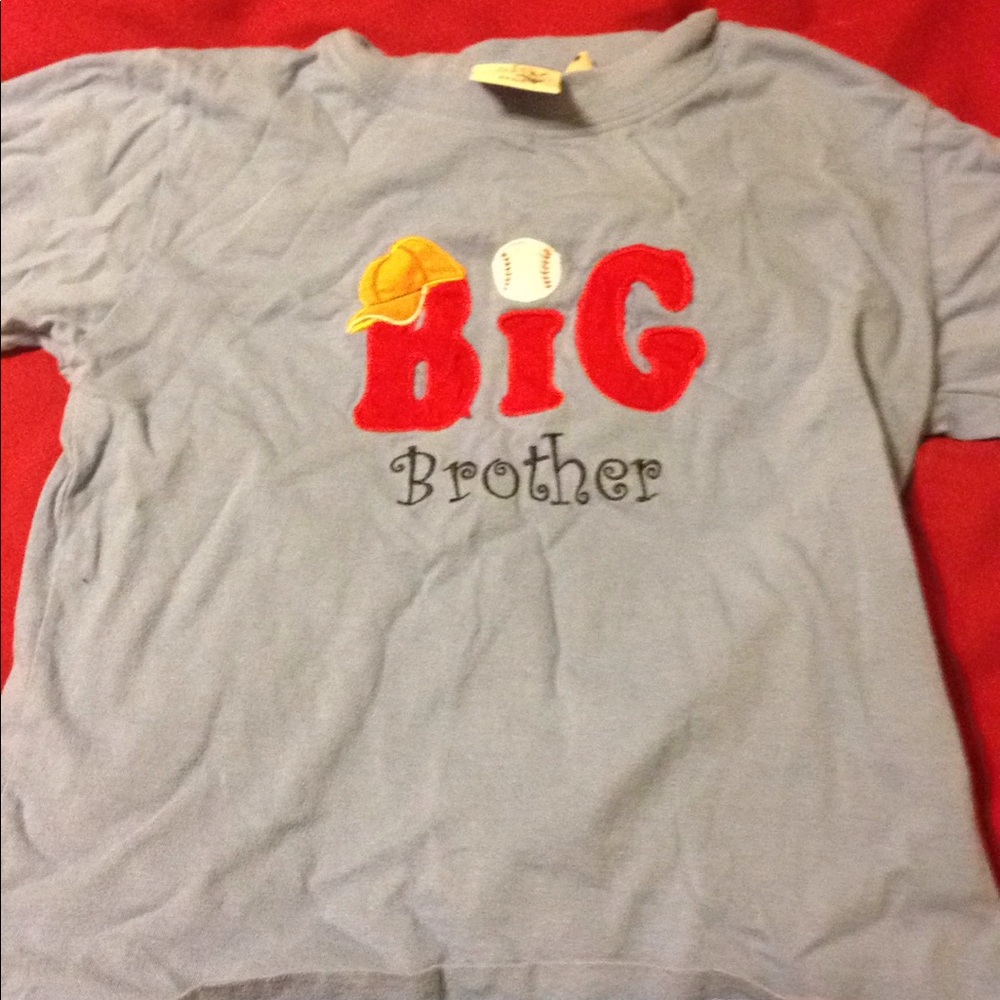 Big brother embroidered shirt